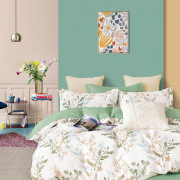 Постельное белье из сатина 1,5 спальное - C-503