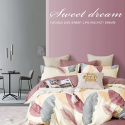 Постельное белье из сатина семейное - C-542