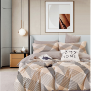 Постельное белье из сатина 1,5 спальное - C-558