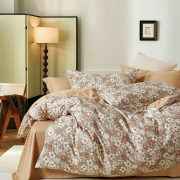 Постельное белье из сатина семейное - C-599