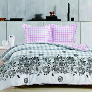 Постельное белье из сатина семейное - CL-227