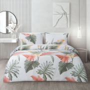 Постельное белье из сатина 1,5 спальное - CL-516