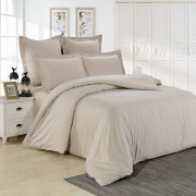 Постельное белье из сатина однотонного семейное - LS-14