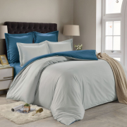 Постельное белье из сатина однотонного 2 спальное - LS-57