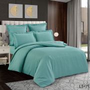 Постельное белье из сатина однотонного семейное - LS-71