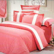 Постельное белье из сатина однотонного семейное - OD-28