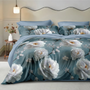 Постельное бельё из твил сатина семейное - ТС-147