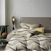 Постельное бельё из твил сатина 2 спальное европростыня - ТС-64