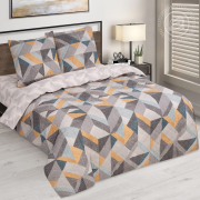 Постельное белье из поплина Зима-Лето 1,5 спальное - Дельта