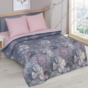 Постельное белье из поплина Зима-Лето 1,5 спальное - Эвелина