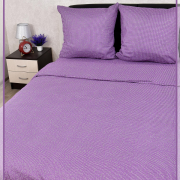 Постельное белье из бязи 1,5 спальное - Конфетти вид 2/2 фиолетовый