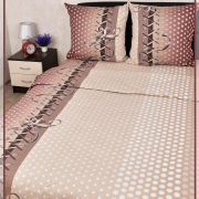 Постельное белье из бязи 1,5 спальное - Шоколад 5769