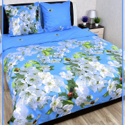 Постельное белье из бязи 2 спальное - Цветение 3032