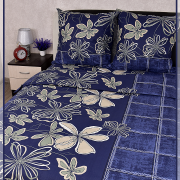 Постельное белье из Шуйской бязи 1,5 спальное - Ночь 21602-1