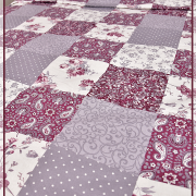 Пэчворк бордовый 9909-1