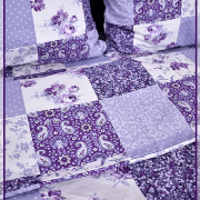Пэчворк фиолетовый 9909-2