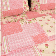 Пэчворк розовый 20649-1