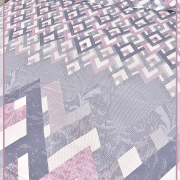 Ромб серо-розовый 21579-1