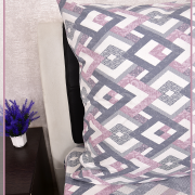 Ромб серо-розовый 21579-1