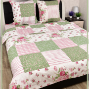 Постельное белье из Шуйской бязи Евро-макси - Селяночка 20992-1