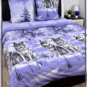  2 спальное с евро простыней - Волк 22087-1
