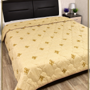 Одеяло овечья шерсть 172х205 - Тик