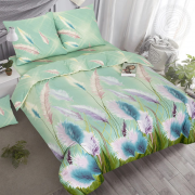 Постельное белье из поплина deluxe семейное - Астильба