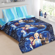 Детское постельное белье из поплина 1,5 спальное - Магия снега