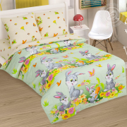 Детское постельное белье из поплина 1,5 спальное - Степашка