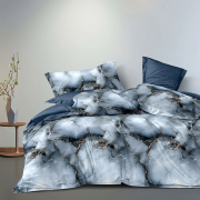 Постельное белье из поплина Евро-мини - 8031