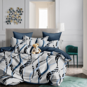 Постельное белье из поплина Семейное - 8058