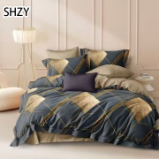 Постельное белье из поплина Семейное - 8065