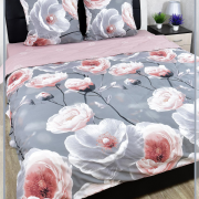 Постельное белье из поплина Евро-макси - F-81014