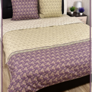 Постельное белье из поплина 2 спальное с евро простыней - TM-3307-Z