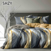 Постельное белье из поплина евро - П-56