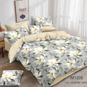 Постельное белье из Поплина евро - П-623