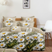 Постельное белье из поплина евро-макси - П-655