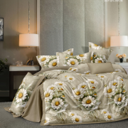 Постельное белье из поплина 1,5 спальное - П-68