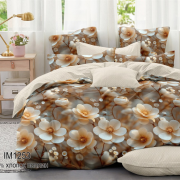 Постельное белье из поплина семейное - П-685