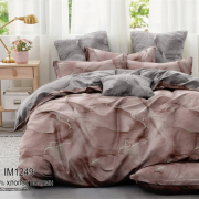 Постельное белье из поплина семейное - П-687