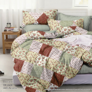 Постельное белье из поплина 1,5 спальное - П-76