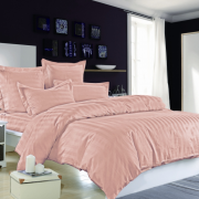 Постельное белье из страйп-сатина семейное - OD-49