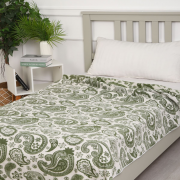  170*205 - Жаккард хаки Огурцы