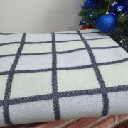  140*205 - Бело-желто-темно-серая клетка О-2