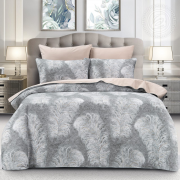 Постельное белье Зима-Лето из Бязи 2 спальное европростыня 4 наволочки - Флорентина