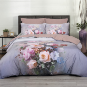 Постельное белье Зима-Лето из Бязи 2 спальное европростыня 4 наволочки - Олимпия