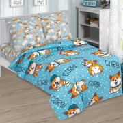 Постельное белье Зима-Лето из Бязи 1,5 спальное - Рыжик