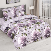 Постельное белье Зима-Лето из Бязи 2 спальное европростыня - Симфония