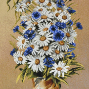 Купон гобеленовый 35x70 - Букет Летний
