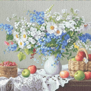 Купон гобеленовый 47x35 - Кружево